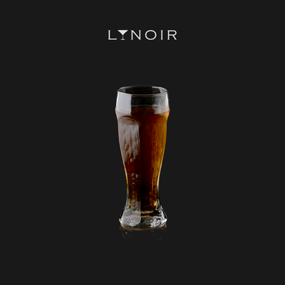 Faceted Wheat Beer Glass