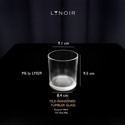 Old Fashioned Tumbler Glass