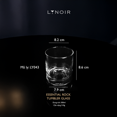 Essential Rock Tumbler Glass