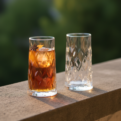 Ly Highball - Cross Diamond Tapered - 470ml