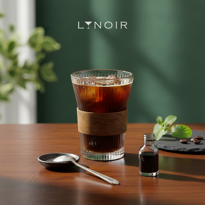 Ly Tumbler - Ripple with Wooden Grip - 300ml