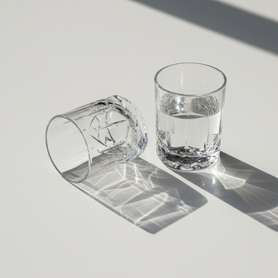 Ly Tumbler - Starburst Bottom - 250ml