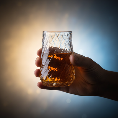 Ly Highball - Swirled Textured Tapered - 400ml