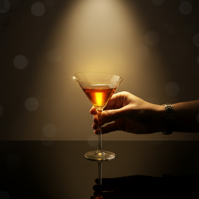 Ly Cocktail - Angled Martini - 180ml