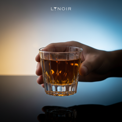 Ly Tumbler - Ribbed Cut Crystal - 200ml