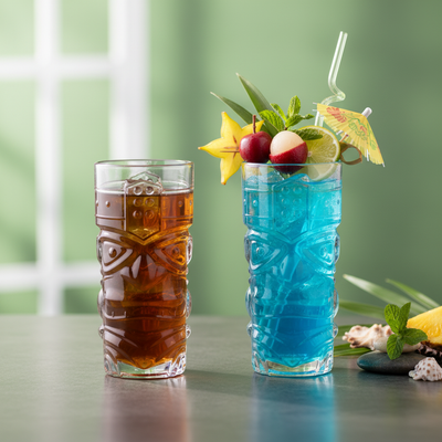 Tall Classic Tiki Glass