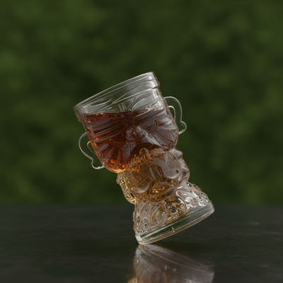 Mini Tiki Glass Mug