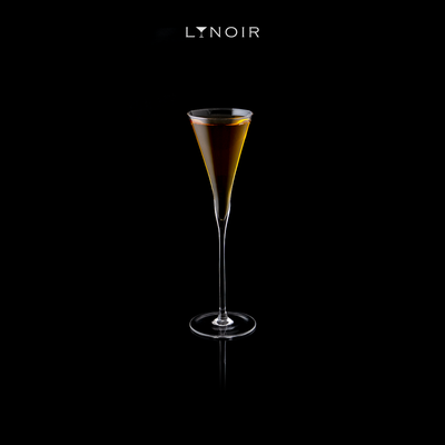 V-shaped Champagne Flute Glass 