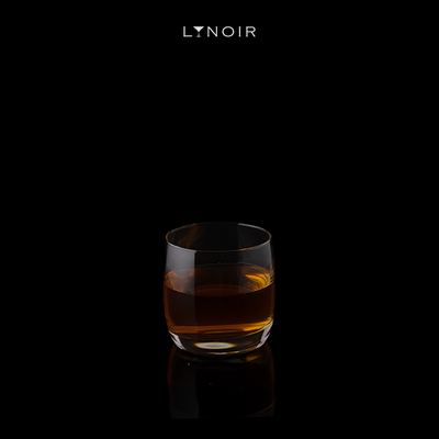 Curved Old Fashioned Tumbler Glass
